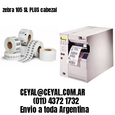 zebra 105 SL PLUS cabezal