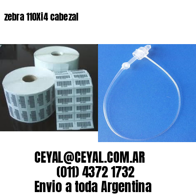 zebra 110Xi4 cabezal