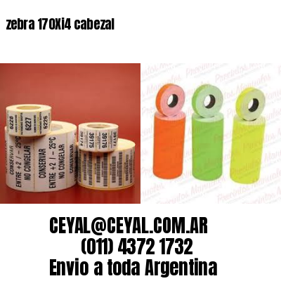 zebra 170Xi4 cabezal