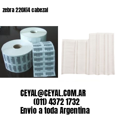 zebra 220Xi4 cabezal