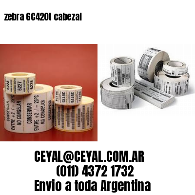 zebra GC420t cabezal