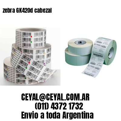 zebra GK420d cabezal