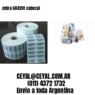 zebra GK420t cabezal