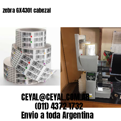zebra GX430t cabezal