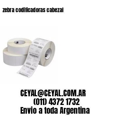 zebra codificadoras cabezal