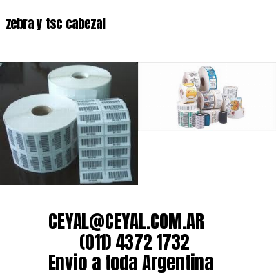 zebra y tsc cabezal