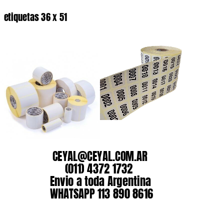etiquetas 36 x 51