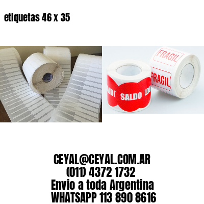 etiquetas 46 x 35