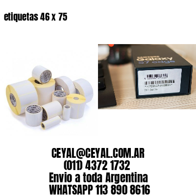 etiquetas 46 x 75