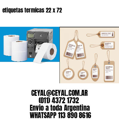 etiquetas termicas 22 x 72