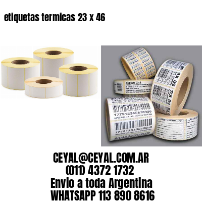 etiquetas termicas 23 x 46