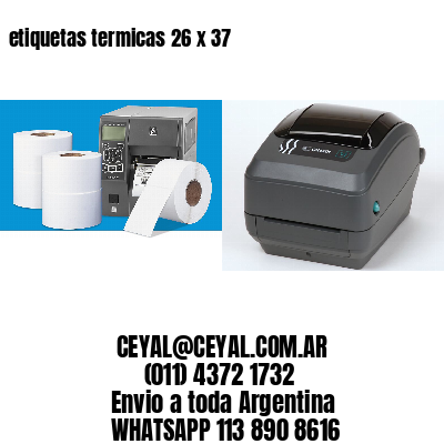 etiquetas termicas 26 x 37