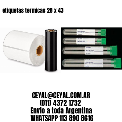 etiquetas termicas 28 x 43