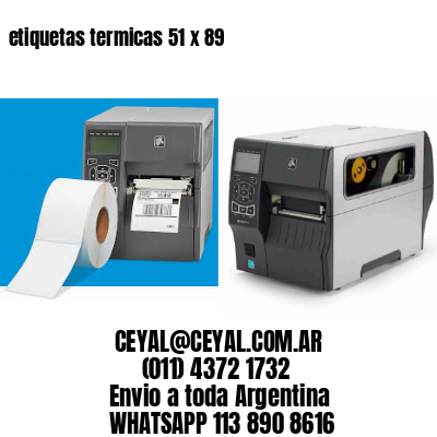 etiquetas termicas 51 x 89