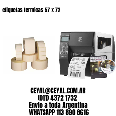 etiquetas termicas 57 x 72