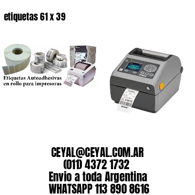 etiquetas 61 x 39