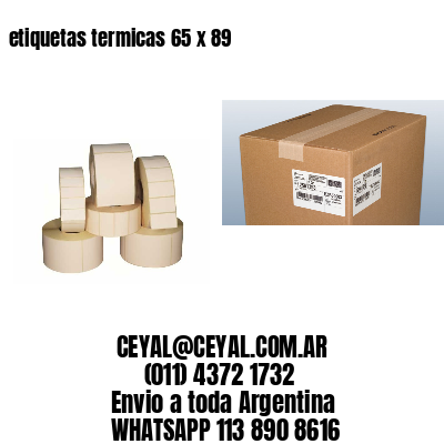 etiquetas termicas 65 x 89