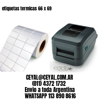 etiquetas termicas 66 x 69