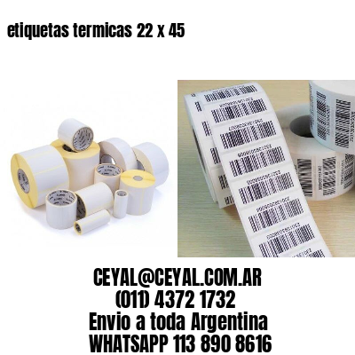 etiquetas termicas 22 x 45