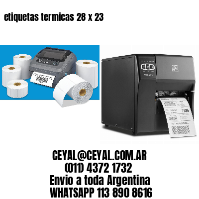 etiquetas termicas 28 x 23