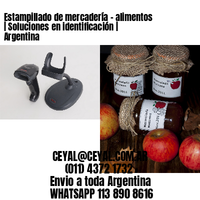 Estampillado de mercadería – alimentos | Soluciones en identificación | Argentina