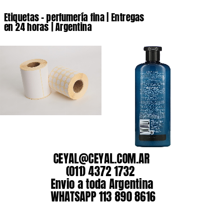 Etiquetas – perfumería fina | Entregas en 24 horas | Argentina
