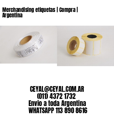 Merchandising etiquetas | Compra | Argentina