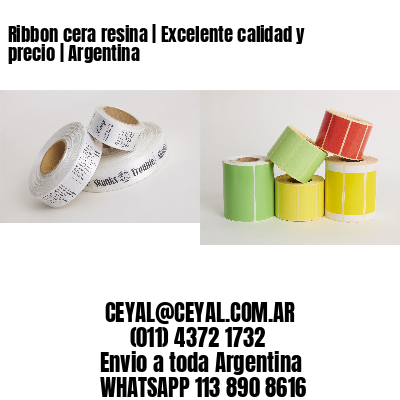 Ribbon cera resina | Excelente calidad y precio | Argentina
