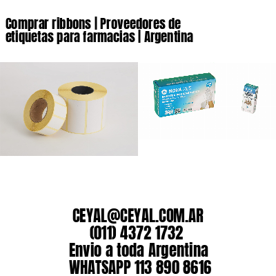 Comprar ribbons | Proveedores de etiquetas para farmacias | Argentina