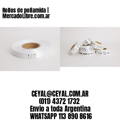 Rollos de poliamida | MercadoLibre.com.ar