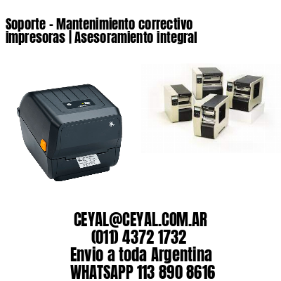 Soporte – Mantenimiento correctivo impresoras | Asesoramiento integral