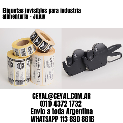 Etiquetas invisibles para industria alimentaria – Jujuy