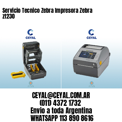 Servicio Tecnico Zebra Impresora Zebra zt230