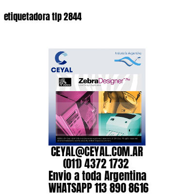 etiquetadora tlp 2844