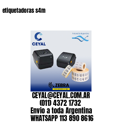 etiquetadoras s4m