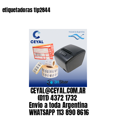 etiquetadoras tlp2844
