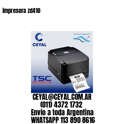 impresora zd410