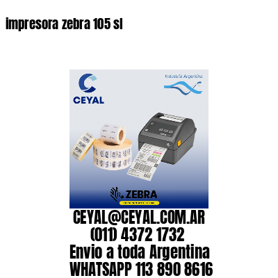 impresora zebra 105 sl