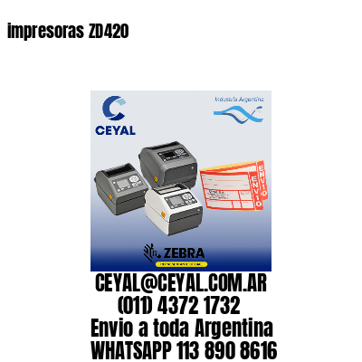 impresoras ZD420
