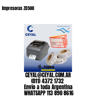 impresoras ZD500