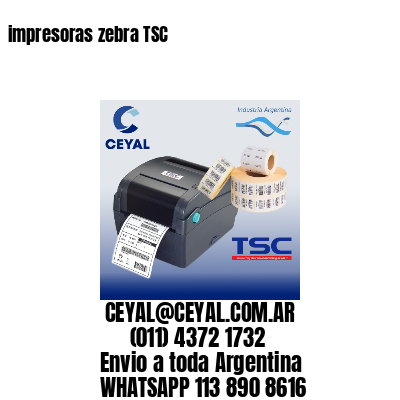 impresoras zebra TSC