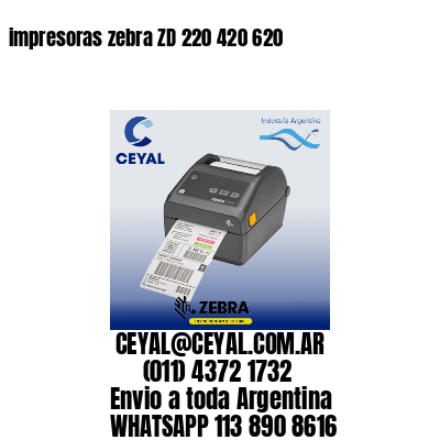 impresoras zebra ZD 220 420 620