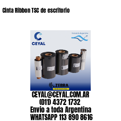 Cinta Ribbon TSC de escritorio