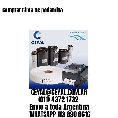 Comprar Cinta de poliamida