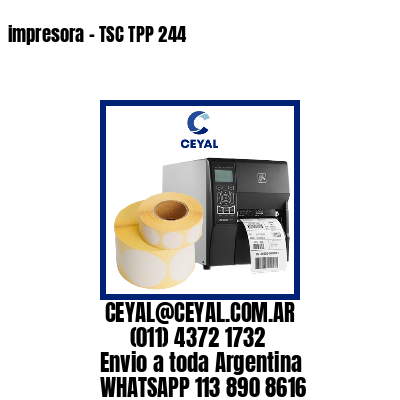 impresora – TSC TPP 244