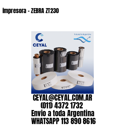 impresora – ZEBRA ZT230