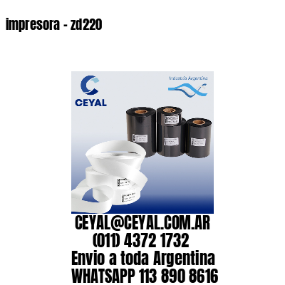 impresora – zd220