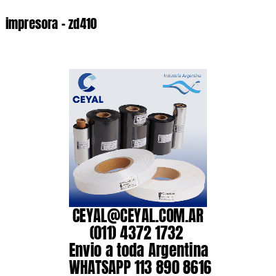 impresora – zd410