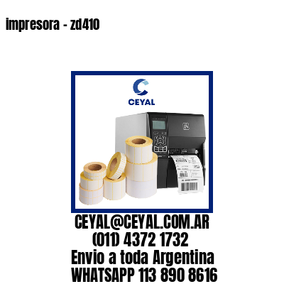 impresora – zd410