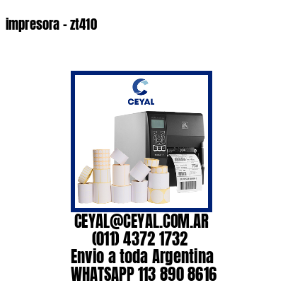 impresora – zt410